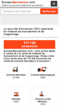 Mobile Screenshot of europe-manutention.com